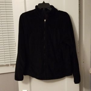 Black Izod Fleece Jacket